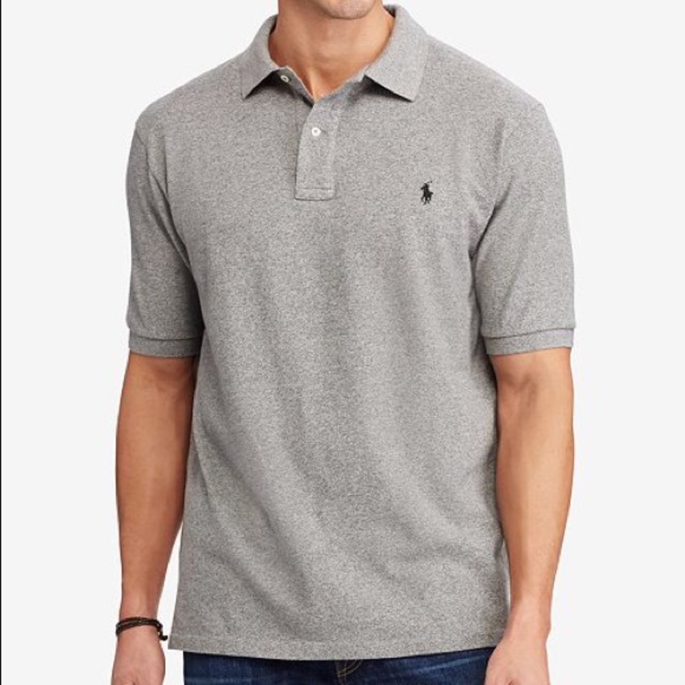 Gray Polo size small